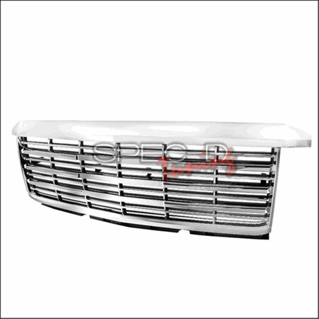 OVERTIME Grille for 2015 Chevrolet Silverado - Chrome OV3763487